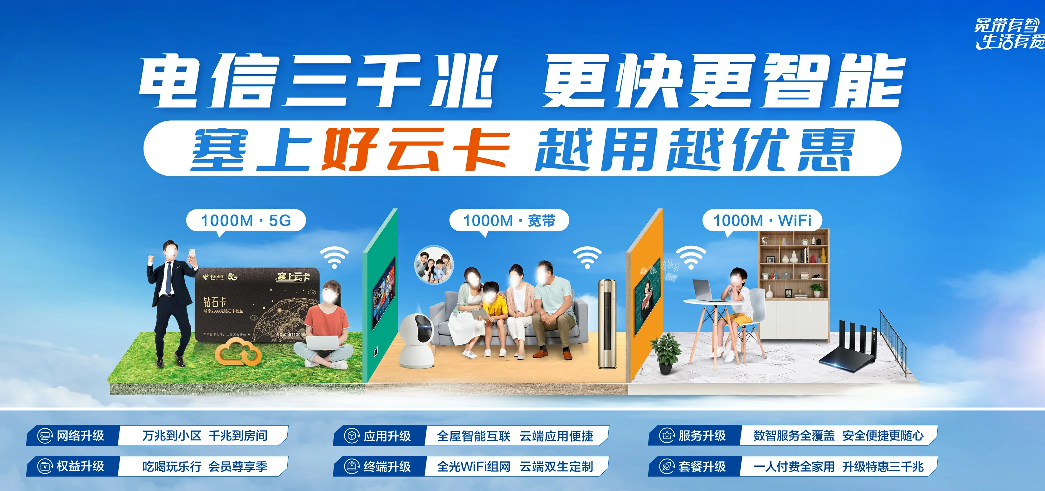 中国电信 信都区电信宽带 宽带套餐